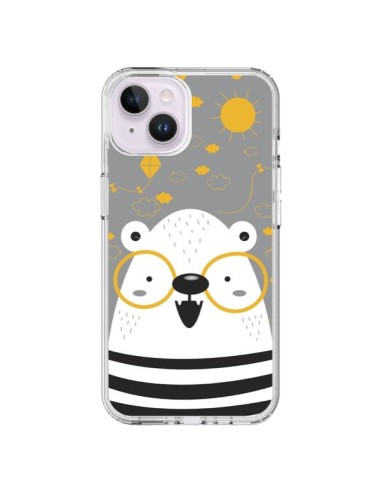 iPhone 14 Plus Case Bear con Eyesali - Maria Jose Da Luz