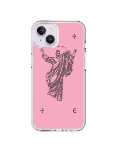 Cover iPhone 14 Plus God Pink Drake Chanteur Jeu Cartes -...