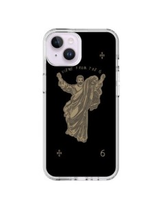 Cover iPhone 14 Plus God Black Drake Chanteur Jeu Cartes...