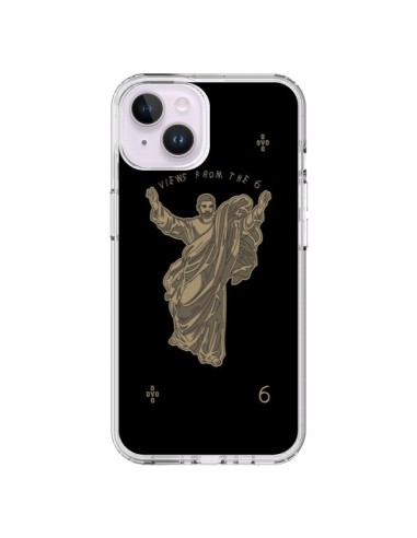 iPhone 14 Plus Case God Black Drake Chanteur Jeu Cartes - Mikadololo