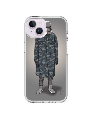 Coque iPhone 14 Plus White Trooper Soldat Yeezy - Mikadololo