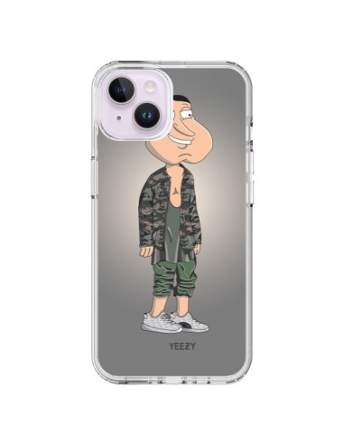 Coque iPhone 14 Plus Quagmire Family Guy Yeezy - Mikadololo