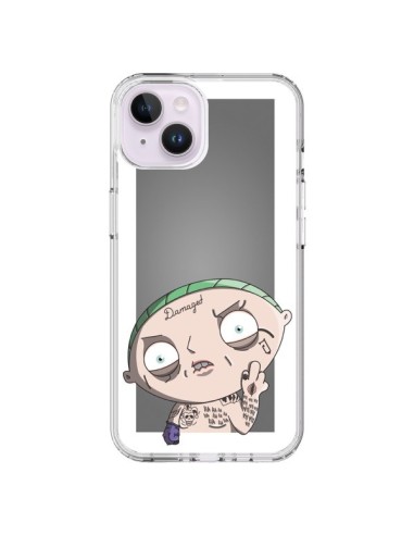 Coque iPhone 14 Plus Stewie Joker Suicide Squad - Mikadololo