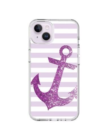 Cover iPhone 14 Plus Ancora Marina Rosa - Monica Martinez