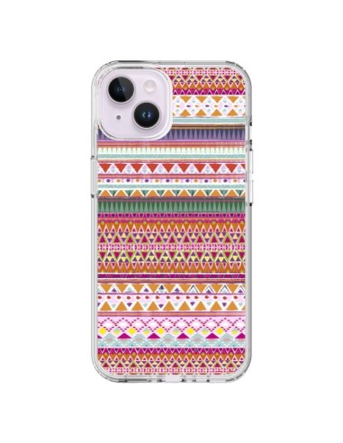 Coque iPhone 14 Plus Chenoa Azteque - Monica Martinez