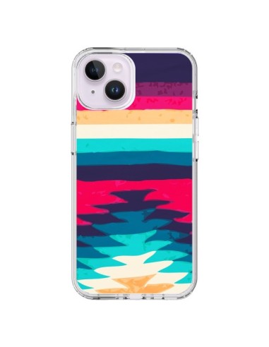 Coque iPhone 14 Plus Surf Azteque - Monica Martinez