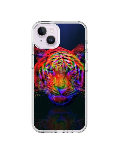 Coque iPhone 14 Plus Tigre Beautiful Aberration - Maximilian San