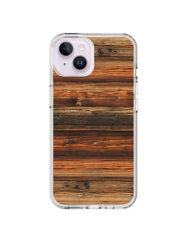 Coque iPhone 14 Plus Style Bois Buena Madera - Maximilian San