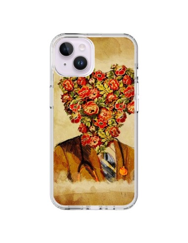Coque iPhone 14 Plus Docteur Love Fleurs - Maximilian San