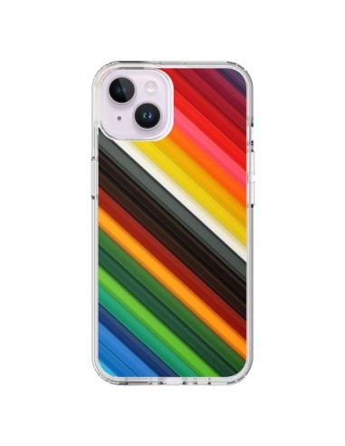 Coque iPhone 14 Plus Arc en Ciel Rainbow - Maximilian San