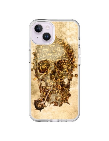 Coque iPhone 14 Plus Lord Skull Seigneur Tête de Mort Crane - Maximilian San