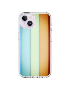 Coque iPhone 14 Plus Lignes Verticales Geometric -...