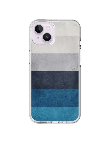 Coque iPhone 14 Plus Bandes Horizontales Greece Hues - Maximilian San