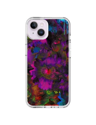 Coque iPhone 14 Plus Fleurs Lysergic Lujan - Maximilian San