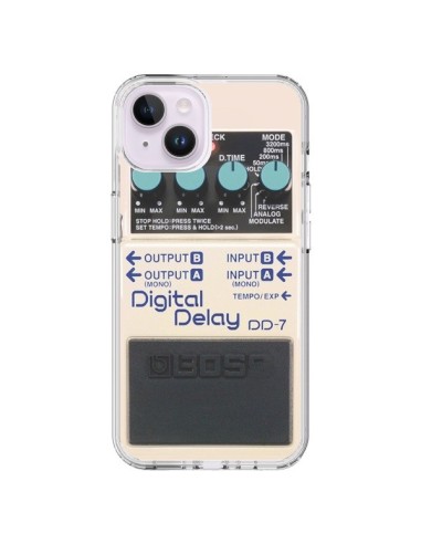 Coque iPhone 14 Plus Digital Delay Radio Son - Maximilian San