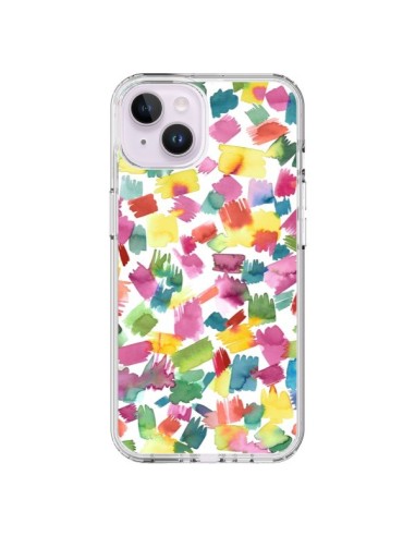 Coque iPhone 14 Plus Abstract Spring Colorful - Ninola Design