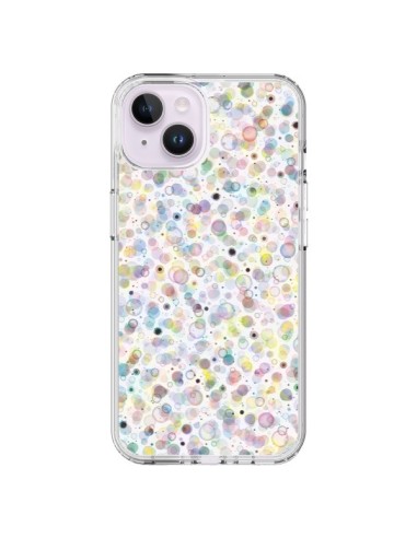Coque iPhone 14 Plus Cosmic Bubbles Multicolored - Ninola Design