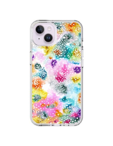 Coque iPhone 14 Plus Experimental Surface Colorful - Ninola Design