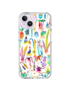 Cover iPhone 14 Plus Little Textured Dots Bianco - Ninola...