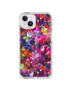 Cover iPhone 14 Plus Moody Geometry Rustic Marrone -...