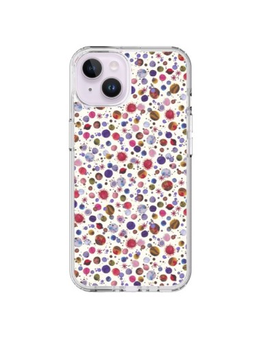 iPhone 14 Plus Case Peonie Pink - Ninola Design
