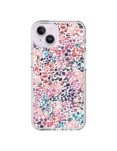 Coque iPhone 14 Plus Soft Nautical Watercolor Lines -...
