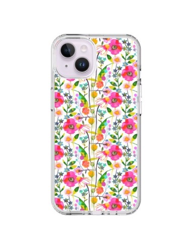 Coque iPhone 14 Plus Spring Colors Multicolored - Ninola Design