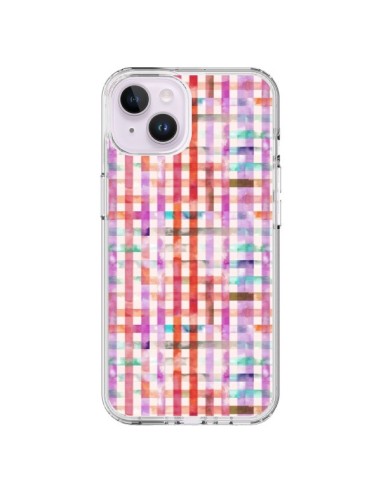 Cover iPhone 14 Plus Pappagallo Tropicale Palme - Ninola Design