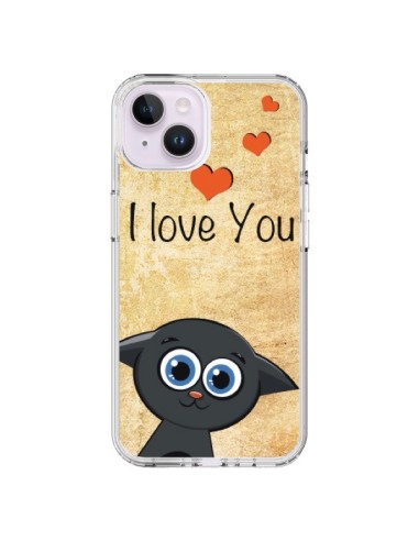 Cover iPhone 14 Plus Gatto Carino - Nico