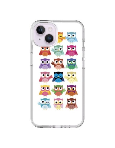 Coque iPhone 14 Plus Lucie La Chouette - Nico