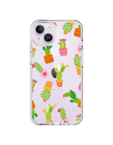 iPhone 14 Plus Case Cactus Colorful Clear - Nico