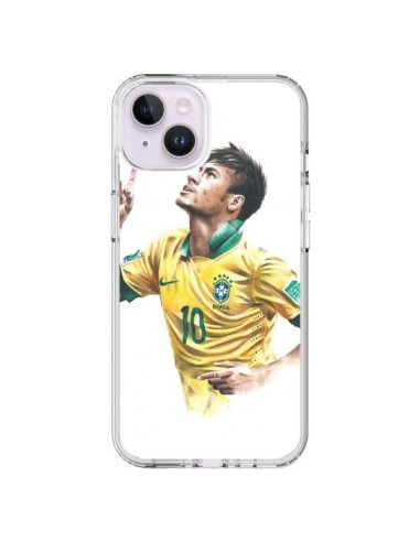 Coque iPhone 14 Plus Neymar Footballer - Percy