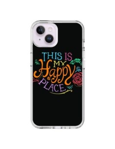 Coque iPhone 14 Plus This is my Happy Place - Rachel...