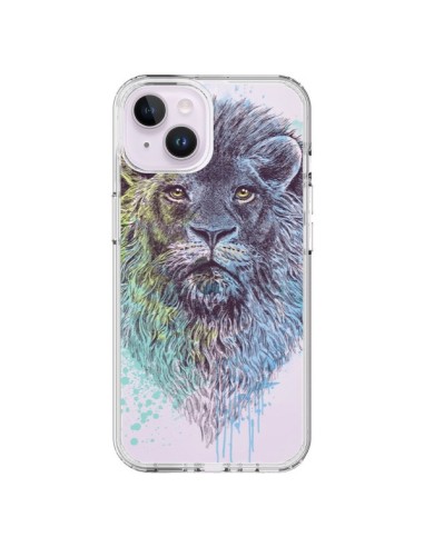 Coque iPhone 14 Plus Roi Lion King Transparente - Rachel Caldwell