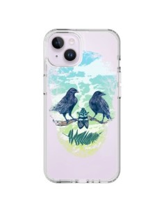 Cover iPhone 14 Plus Teschio Natura Trasparente - Rachel...