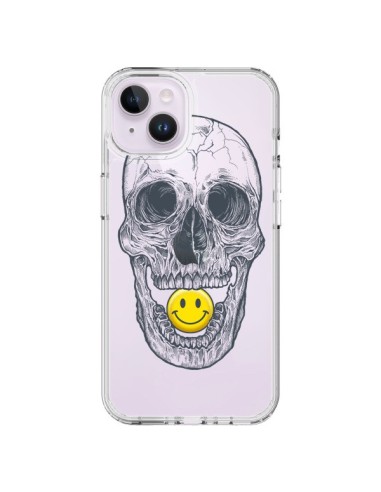 iPhone 14 Plus Case Skull Smile Clear - Rachel Caldwell