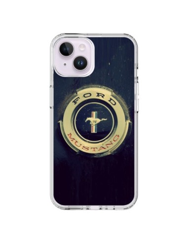 Coque iPhone 14 Plus Ford Mustang Voiture - R Delean