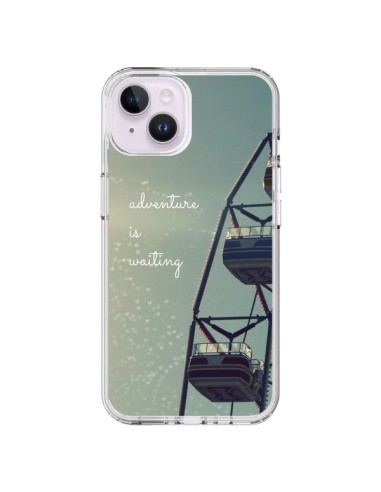 Coque iPhone 14 Plus Adventure is waiting Fête Forraine - R Delean