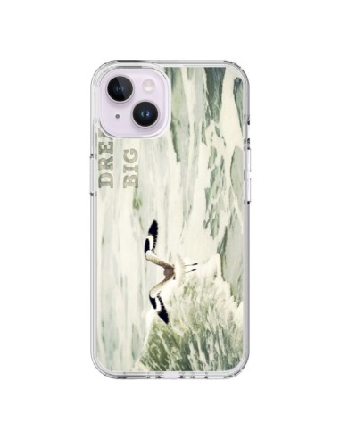 Coque iPhone 14 Plus Dream Big Mouette Mer - R Delean