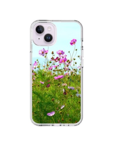 iPhone 14 Plus Case Field Flowers Pink - R Delean