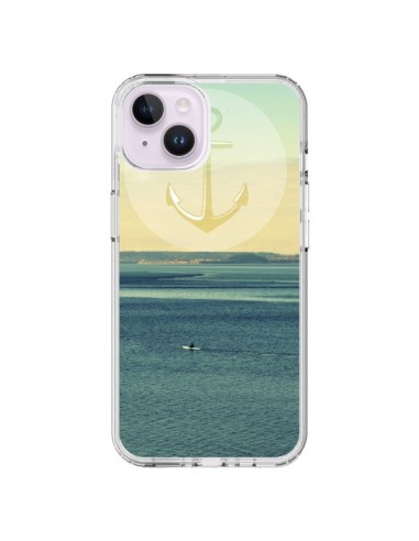 Coque iPhone 14 Plus Ancre Navire Bateau Summer Beach Plage - R Delean