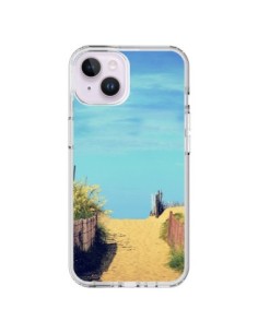 Coque iPhone 14 Plus Plage Beach Sand Sable - R Delean