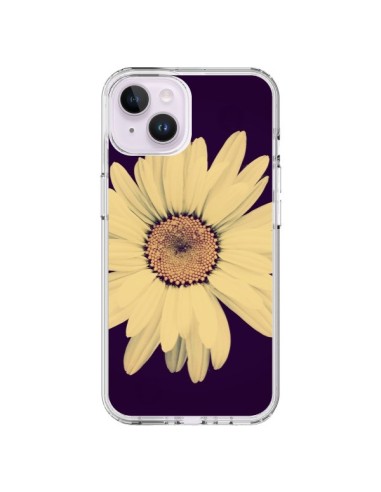 Coque iPhone 14 Plus Marguerite Fleur Flower - R Delean