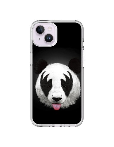 Coque iPhone 14 Plus Kiss of a Panda - Robert Farkas