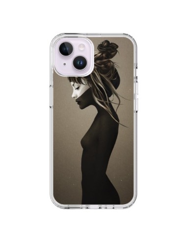 Coque iPhone 14 Plus Fille Pensive - Ruben Ireland