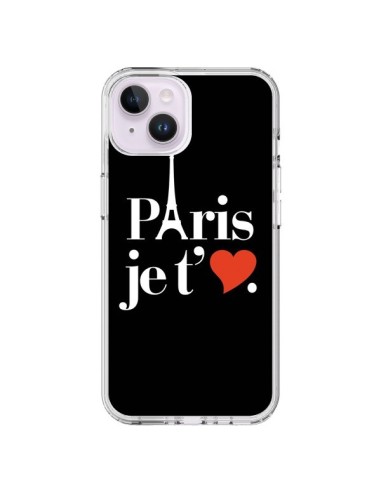 Coque iPhone 14 Plus Paris je t'aime - Rex Lambo