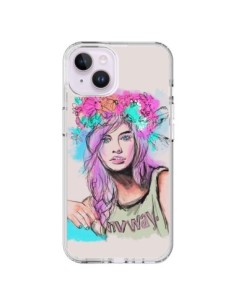 Cover iPhone 14 Plus Donna Manichino Barbara Palvin -...