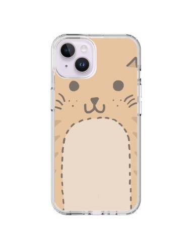 Coque iPhone 14 Plus Big Cat chat - Santiago Taberna