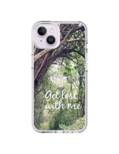 Coque iPhone 14 Plus Get lost with him Paysage Foret...