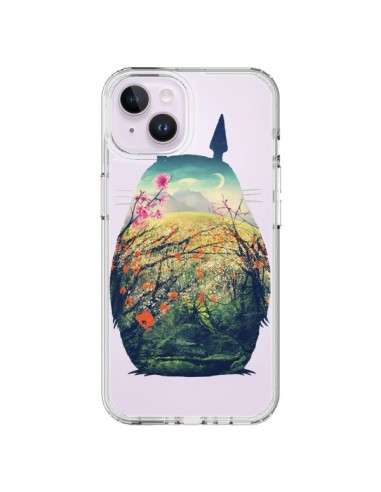 Coque iPhone 14 Plus Totoro Manga Comics Transparente - Victor Vercesi